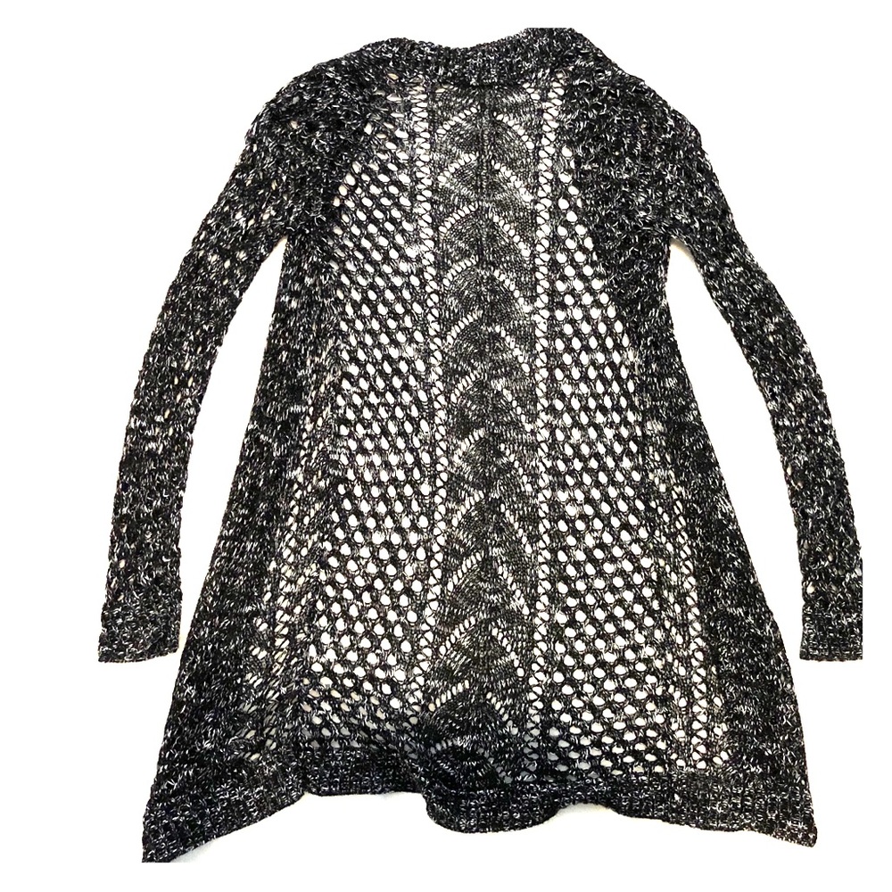 Knit Holed cardigan - Charlotte Russe